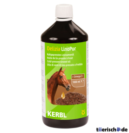 Leinsamenöl LinoPur für Pferde, 1000 ml