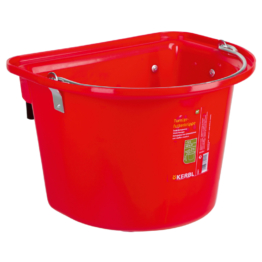 Futtertrog Turniereimer, 12 l, rot