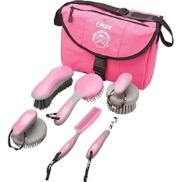 Oster Pferdepflege-Set, pink, 7-teilig