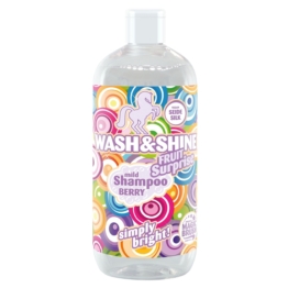 Wash&Shine Pferde Shampoo von MagicBrush, Fruit Surprise, 500ml