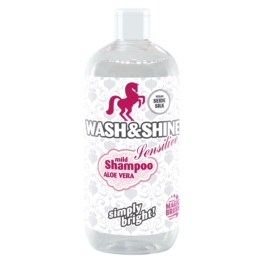 Wash&Shine Pferde Shampoo von MagicBrush, Sensitive, 500ml