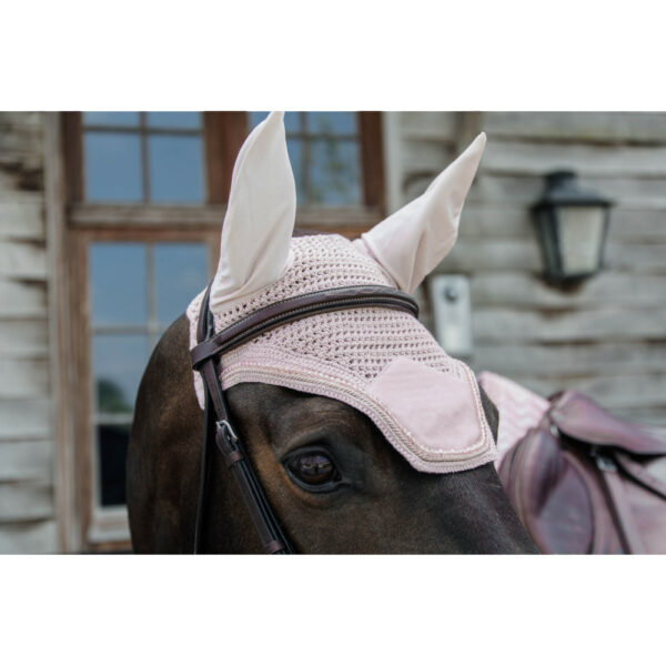 Kentucky Horsewear Wellington Velvet Pearls Fliegenhaube